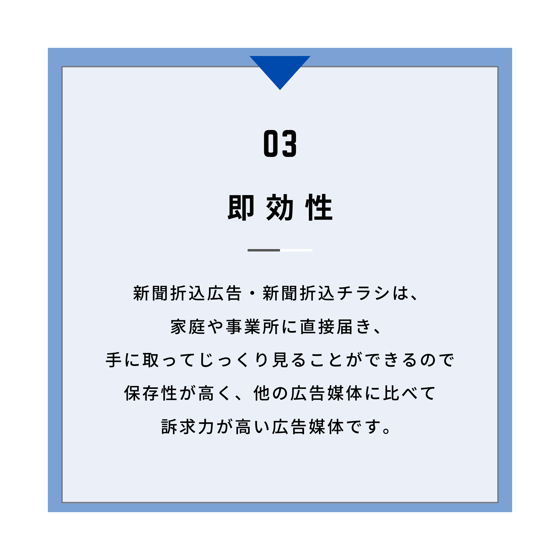 即効性